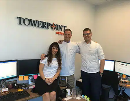 Towerpoint Wealth Sign Lori Joe Nathan