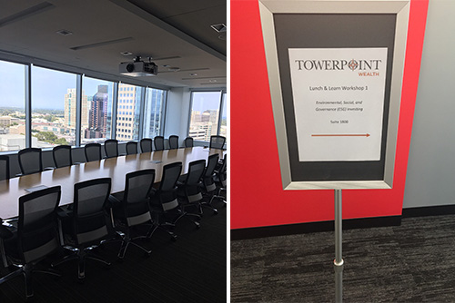 Towerpoint Wealth Lunch and Learn The View August 30 2017