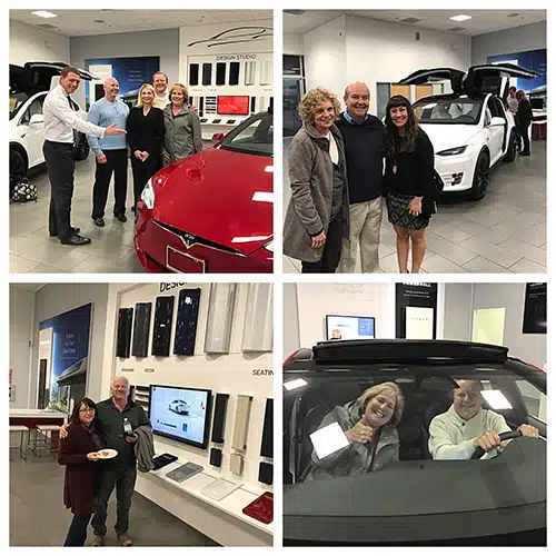 Sacramento Financial Advisor Test Drive A Tesla Event Picstitch