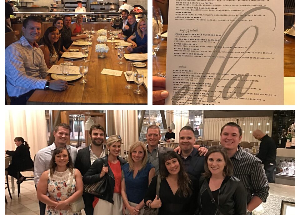 Employee Dinner - Towerpoint Wealth’s One-Year Anniversary