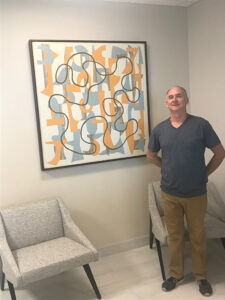 Fran D and Long Distance TPW painting 10-11-2018