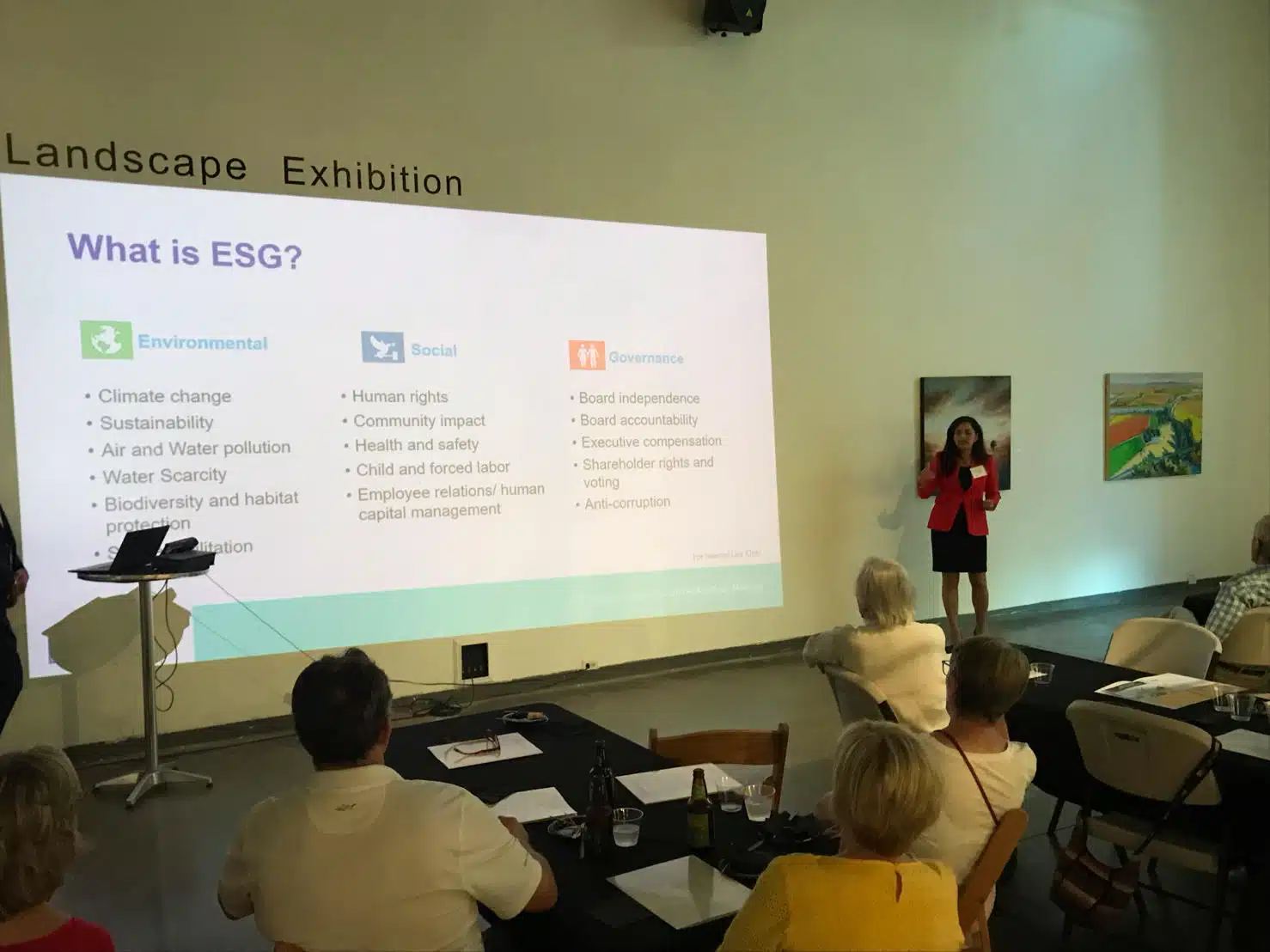 Financial Educational Event John Natsoulas Gallery