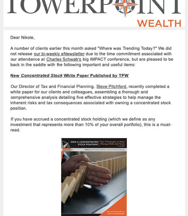 Towerpoint Wealth Unlock Your Concentrated Stock