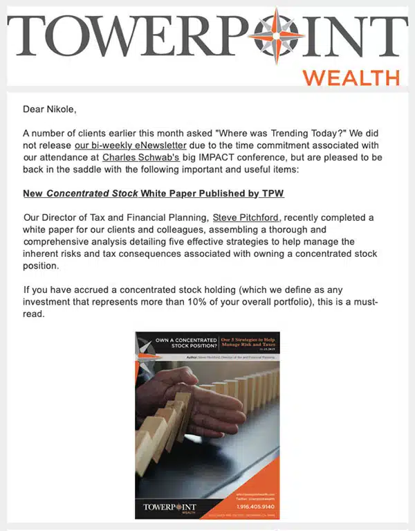 Towerpoint Wealth Unlock Your Concentrated Stock