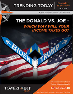 The Donald vs. Joe - Which Way Will Your Income Taxes Go?