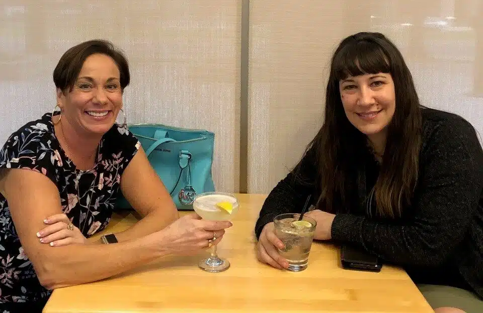 Director of Operations, Lori Heppner, and Client Service Specialist, Michelle Mazzulla Venezia.