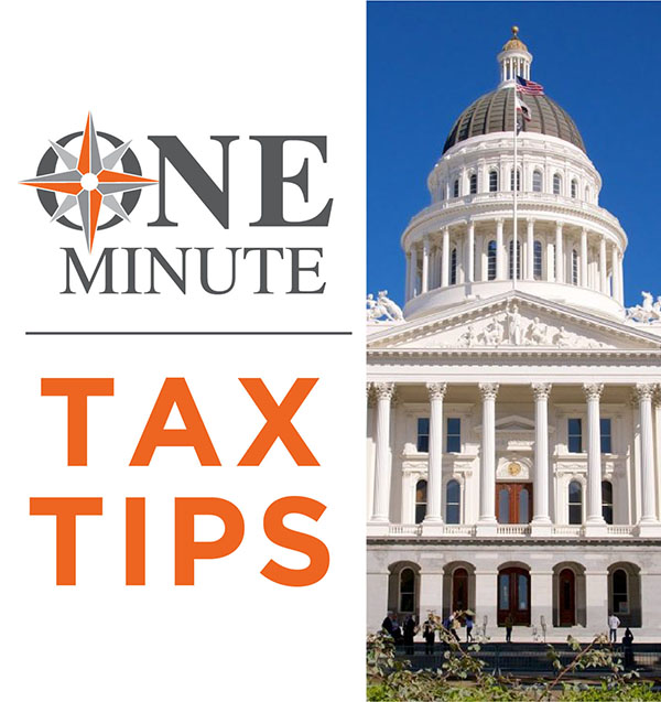 Sacramento Wealth Towerpoint Wealth One Minute Tax Tips Matt Reagan