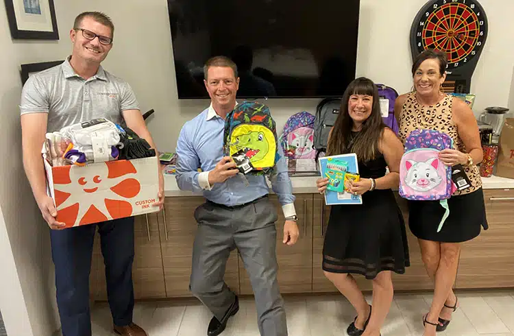 TPW Back to School for Jesuit High donation July 27, 2021