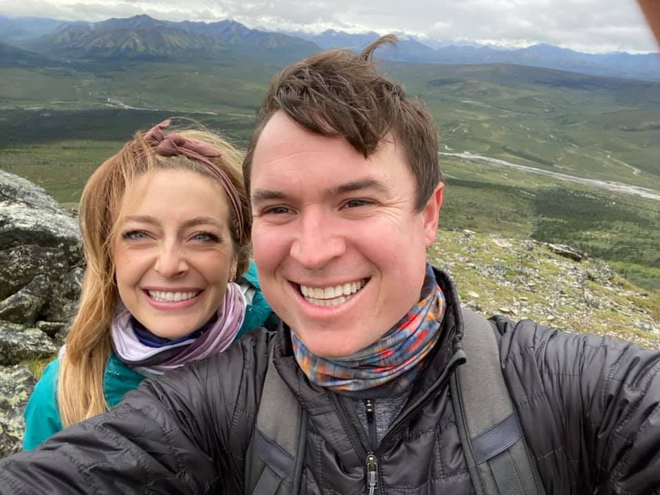 Alaska Trip Director of Tax and Financial Planning Steve Pitchford & Katie Fun