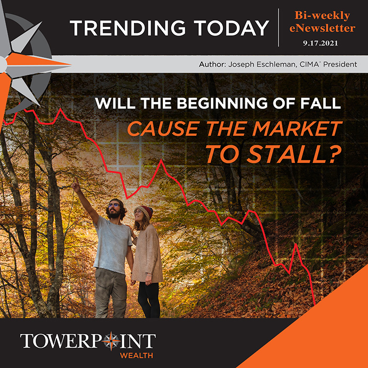 rending Today Start of Fall Cause the Market to Stall 09.27.2021