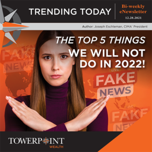 Numbers and statistics - Top 5 Things We Will Not Do In 2022