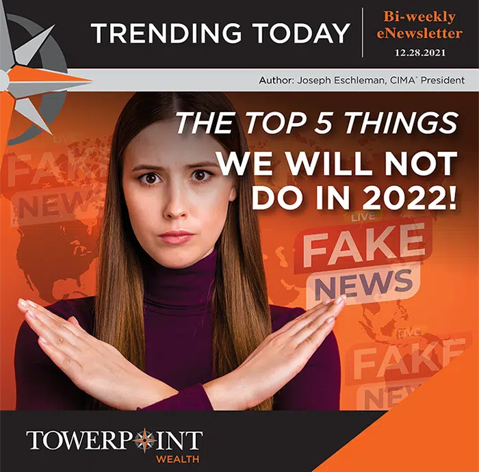 Numbers and statistics - Top 5 Things We Will Not Do In 2022