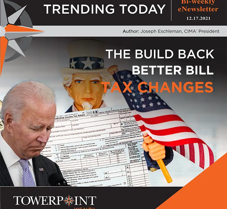 Trending Today The Better Build Back Better Bill Tax Changes