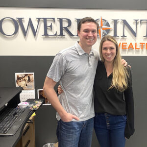 Director of Tax and Financial Planning, Steve Pitchford and his sister