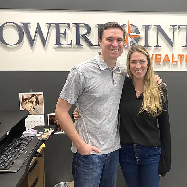 Director of Tax and Financial Planning, Steve Pitchford and his sister