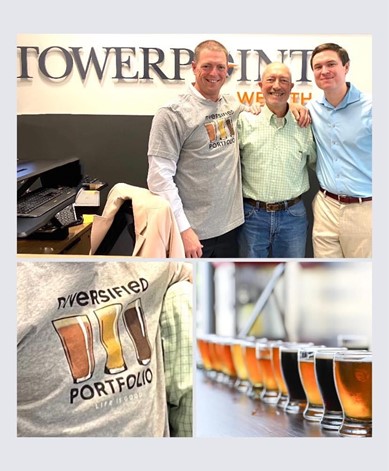 Towerpoint Wealth Beer Giving Back