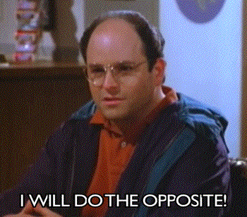 The Stock Market: A Safe Place to Invest Money?? George Constanza animated gif