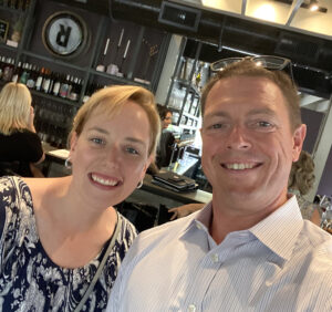 President, Joseph Eschleman and Catherine Tindall