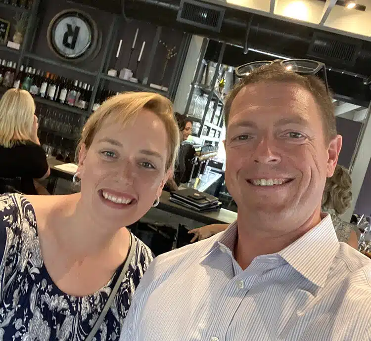 President, Joseph Eschleman and Catherine Tindall