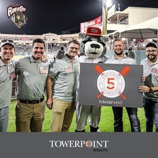 Towerpoint Wealth Team-Rivercats 5 year Anniversary