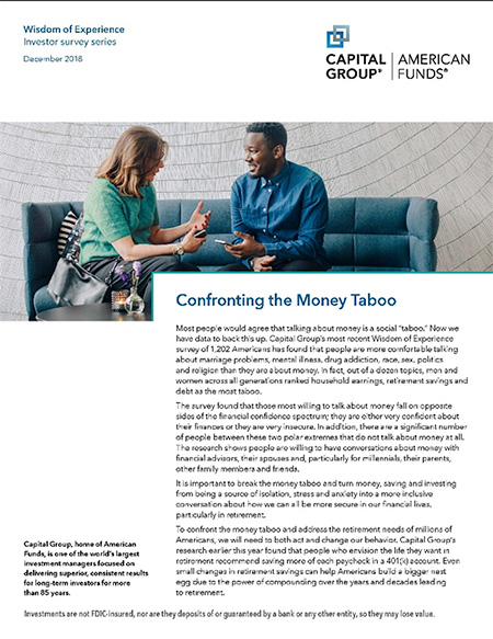 Confronting Money Taboo