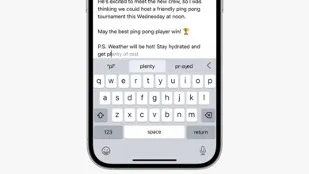 smartphone | Predictive text