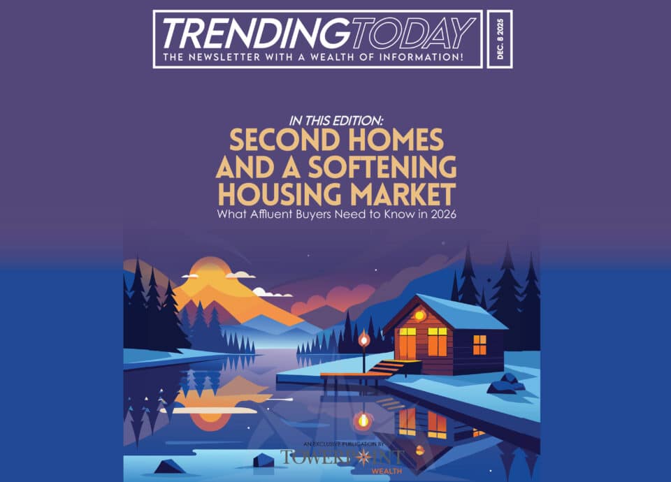 Second Homes and a softening housing market