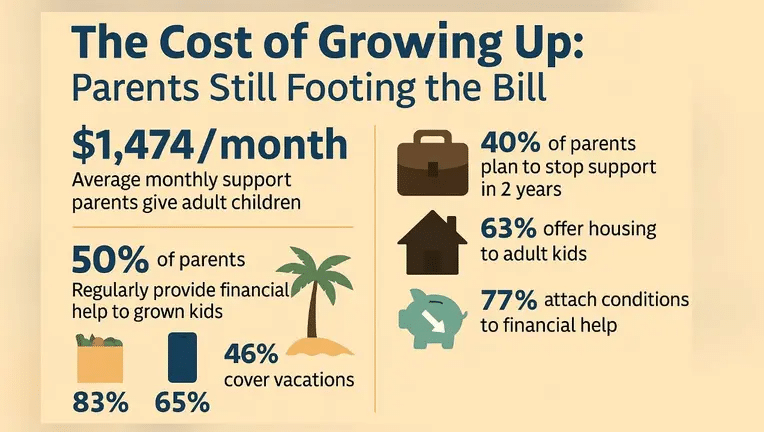 The Cost of Growing Up graphic