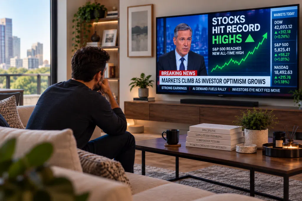 The Stock Market’s at an All-Time High. What Should Investors Do Now?